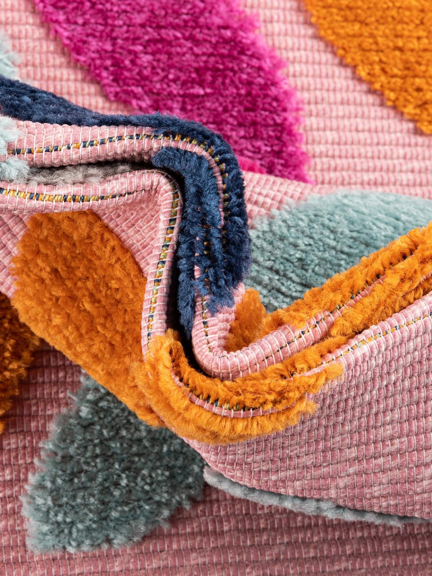 Pink 7' 10 x 10' Aruba Outdoor Rectangle Area Rug Weather Resistant for Patio, Deck, Terrace, Balcony, Porch for Sale at Rug Engine
