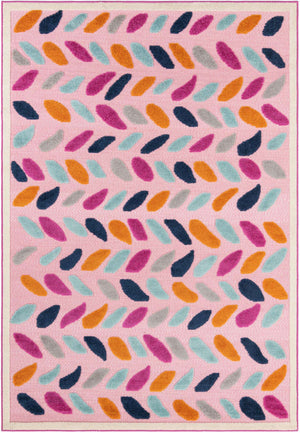 Pink 5' 3 x 8' Aruba Outdoor Rectangle Area Rug Weather Resistant for Patio, Deck, Terrace, Balcony, Porch for Sale at Rug Engine