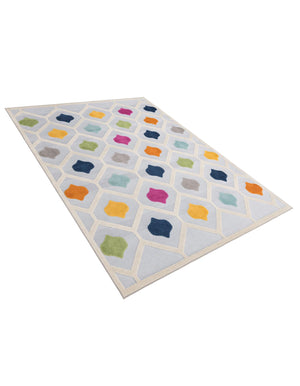 Gray 7' 10 x 10' Aruba Outdoor Rectangle Area Rug Weather Resistant for Patio, Deck, Terrace, Balcony, Porch for Sale at Rug Engine