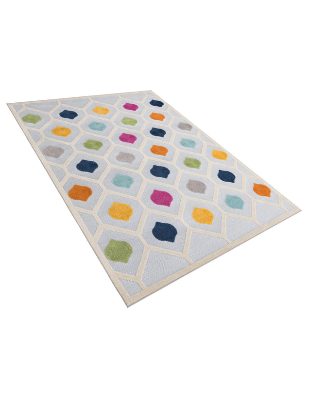 Gray 7' x 10' Aruba Outdoor Rectangle Area Rug Weather Resistant for Patio, Deck, Terrace, Balcony, Porch for Sale at Rug Engine