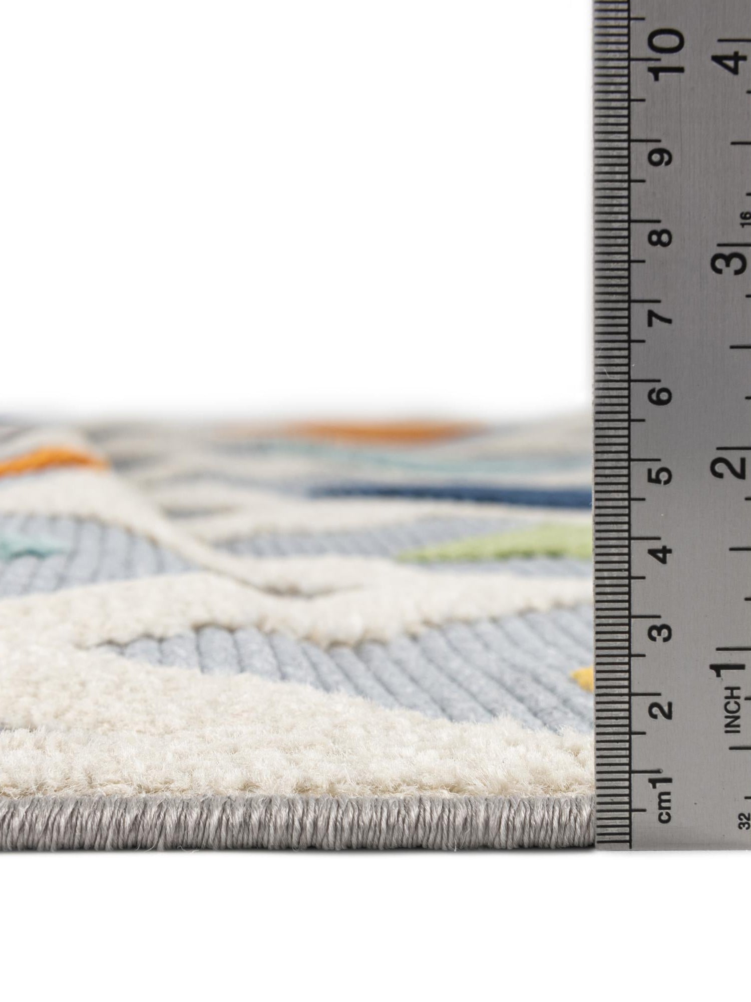 Gray 5' 3 x 8' Aruba Outdoor Rectangle Area Rug Weather Resistant for Patio, Deck, Terrace, Balcony, Porch for Sale at Rug Engine