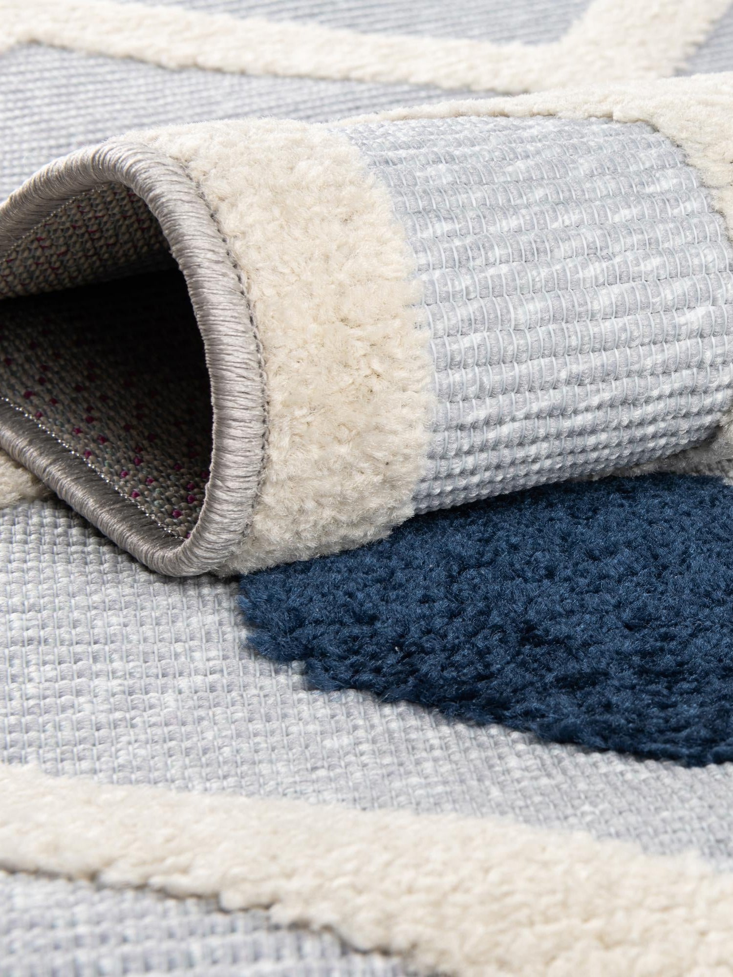 Gray 7' 10 x 7' 10 Aruba Outdoor Square Area Rug Weather Resistant for Patio, Deck, Terrace, Balcony, Porch for Sale at Rug Engine