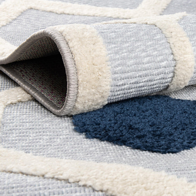 Gray 2' x 6' Aruba Outdoor Runner Area Rug Weather Resistant for Patio, Deck, Terrace, Balcony, Porch for Sale at Rug Engine