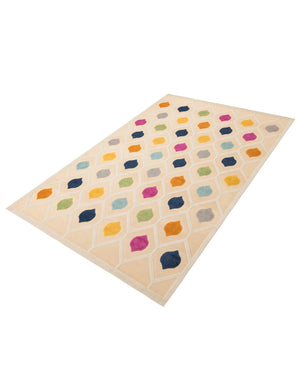 Beige 9' x 12' Aruba Outdoor Rectangle Area Rug Weather Resistant for Patio, Deck, Terrace, Balcony, Porch for Sale at Rug Engine