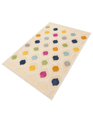 Beige 7' x 10' Aruba Outdoor Rectangle Area Rug Weather Resistant for Patio, Deck, Terrace, Balcony, Porch for Sale at Rug Engine