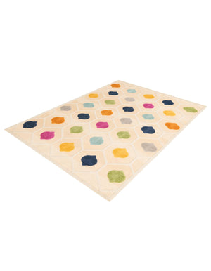 Beige 5' 3 x 8' Aruba Outdoor Rectangle Area Rug Weather Resistant for Patio, Deck, Terrace, Balcony, Porch for Sale at Rug Engine