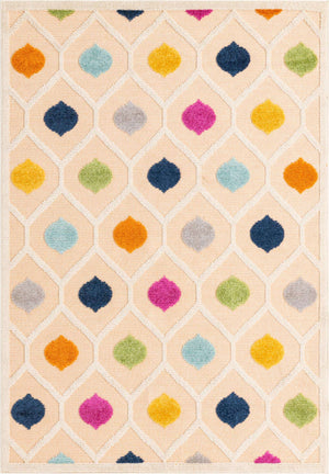 Beige 4' x 6' Aruba Outdoor Rectangle Area Rug Weather Resistant for Patio, Deck, Terrace, Balcony, Porch for Sale at Rug Engine