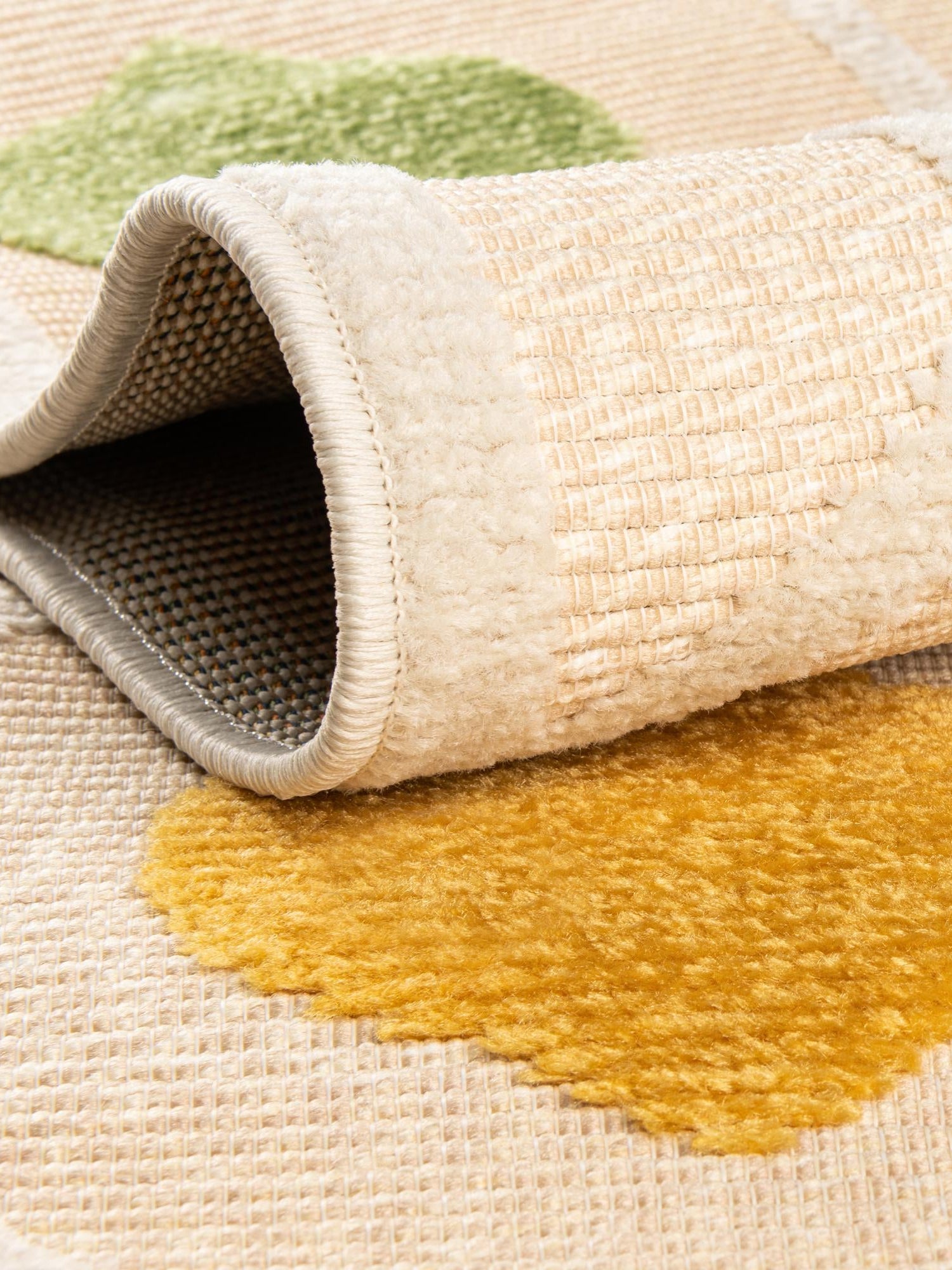 Beige 2' x 8' Aruba Outdoor Runner Area Rug Weather Resistant for Patio, Deck, Terrace, Balcony, Porch for Sale at Rug Engine