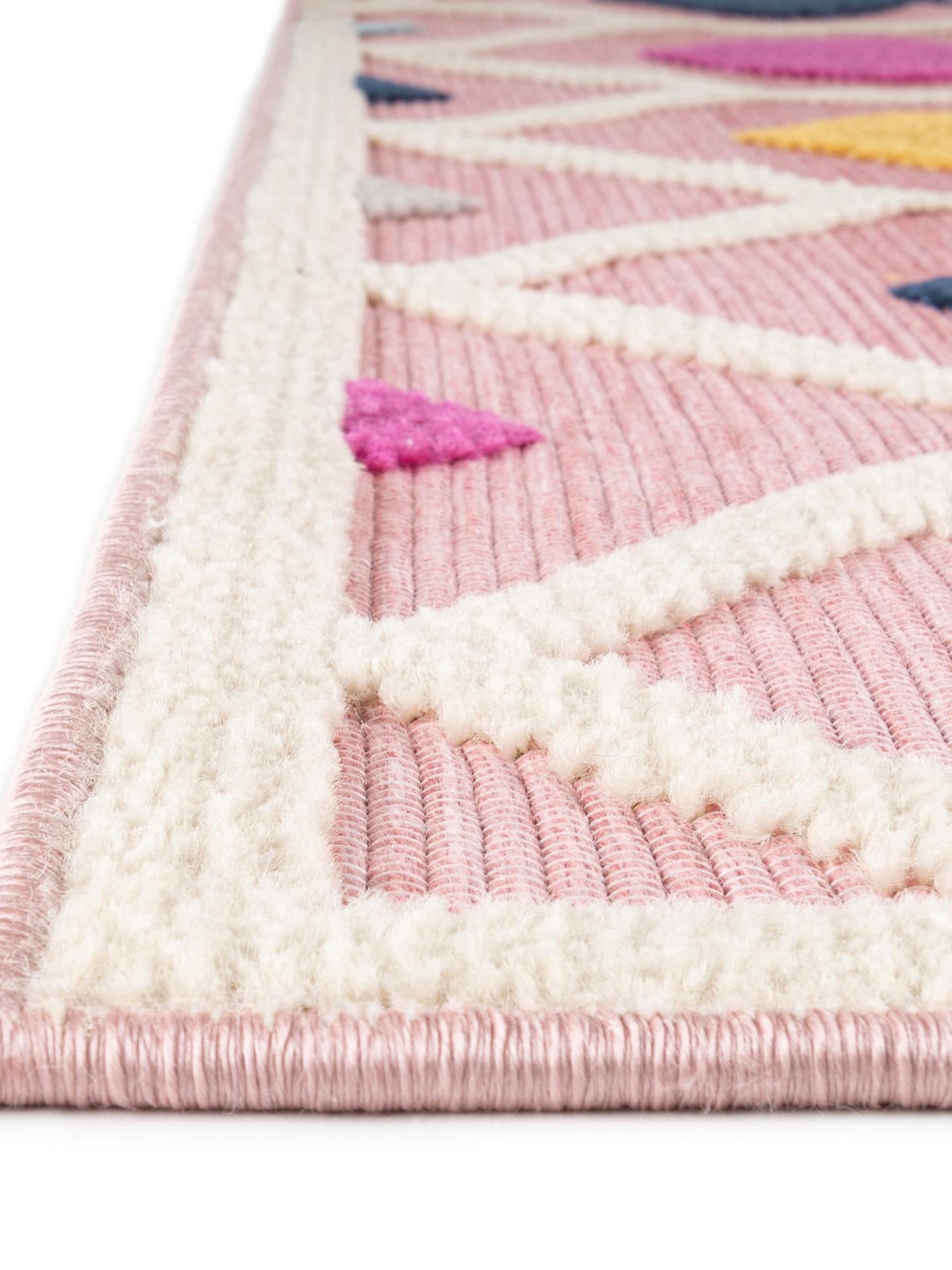 Pink 2' x 3' Aruba Outdoor Rectangle Area Rug Weather Resistant for Patio, Deck, Terrace, Balcony, Porch for Sale at Rug Engine