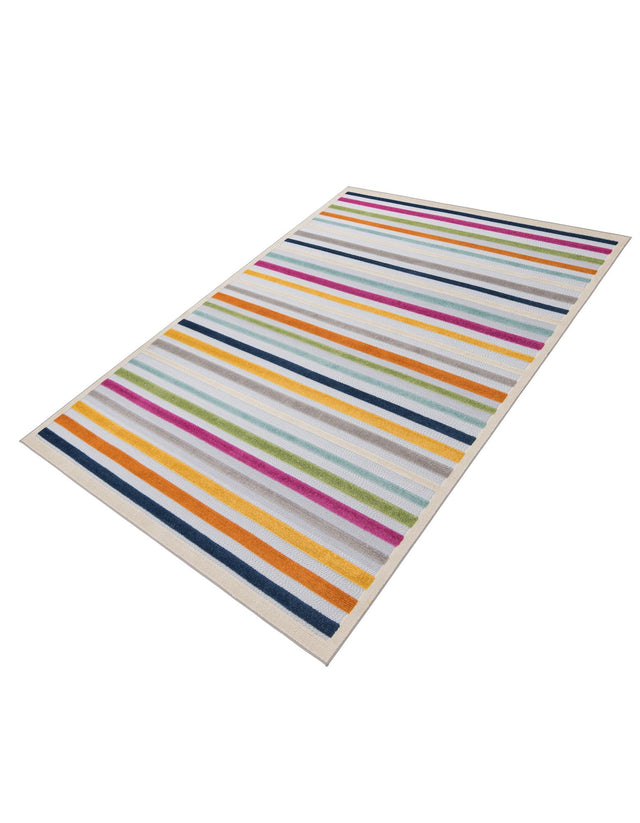 Gray 7' 10 x 10' Aruba Outdoor Rectangle Area Rug Weather Resistant for Patio, Deck, Terrace, Balcony, Porch for Sale at Rug Engine