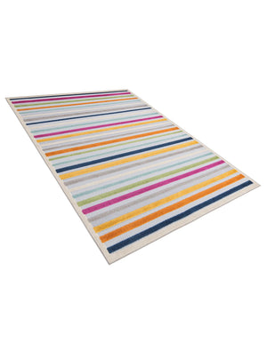 Gray 6' x 9' Aruba Outdoor Rectangle Area Rug Weather Resistant for Patio, Deck, Terrace, Balcony, Porch for Sale at Rug Engine