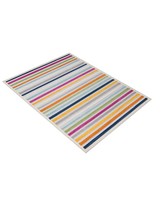 Gray 5' 3 x 8' Aruba Outdoor Rectangle Area Rug Weather Resistant for Patio, Deck, Terrace, Balcony, Porch for Sale at Rug Engine