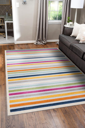 Gray 2' x 3' Aruba Outdoor Rectangle Area Rug Weather Resistant for Patio, Deck, Terrace, Balcony, Porch for Sale at Rug Engine