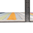 Gray 7' x 10' Aruba Outdoor Rectangle Area Rug Weather Resistant for Patio, Deck, Terrace, Balcony, Porch for Sale at Rug Engine