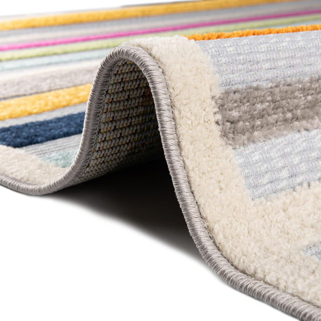 Gray 4' x 6' Aruba Outdoor Rectangle Area Rug Weather Resistant for Patio, Deck, Terrace, Balcony, Porch for Sale at Rug Engine