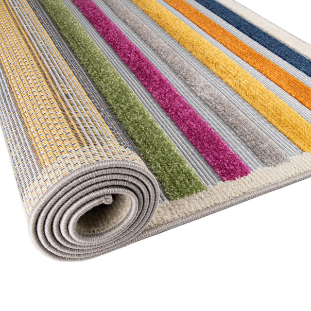 Gray 2' x 3' Aruba Outdoor Rectangle Area Rug Weather Resistant for Patio, Deck, Terrace, Balcony, Porch for Sale at Rug Engine