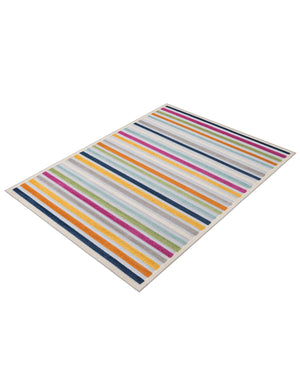 Gray 5' 3 x 8' Aruba Outdoor Rectangle Area Rug Weather Resistant for Patio, Deck, Terrace, Balcony, Porch for Sale at Rug Engine