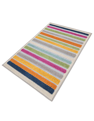 Gray 2' x 3' Aruba Outdoor Rectangle Area Rug Weather Resistant for Patio, Deck, Terrace, Balcony, Porch for Sale at Rug Engine