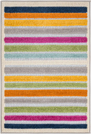 Gray 2' x 3' Aruba Outdoor Rectangle Area Rug Weather Resistant for Patio, Deck, Terrace, Balcony, Porch for Sale at Rug Engine