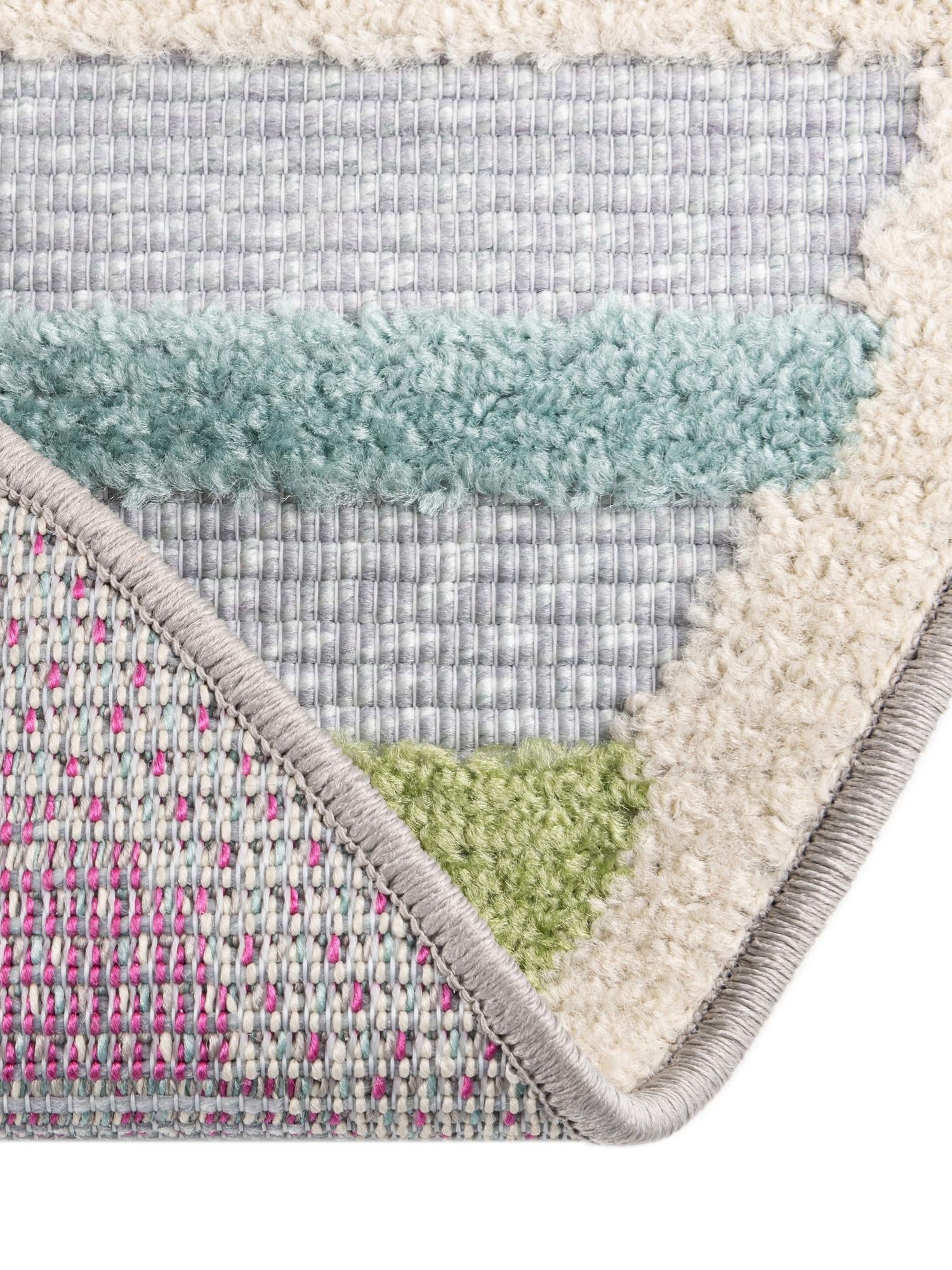 Gray 3' 3 x 3' 3 Aruba Outdoor Round Area Rug Weather Resistant for Patio, Deck, Terrace, Balcony, Porch for Sale at Rug Engine