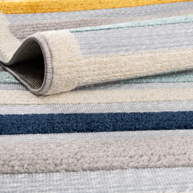 Gray 2' x 8' Aruba Outdoor Runner Area Rug Weather Resistant for Patio, Deck, Terrace, Balcony, Porch for Sale at Rug Engine