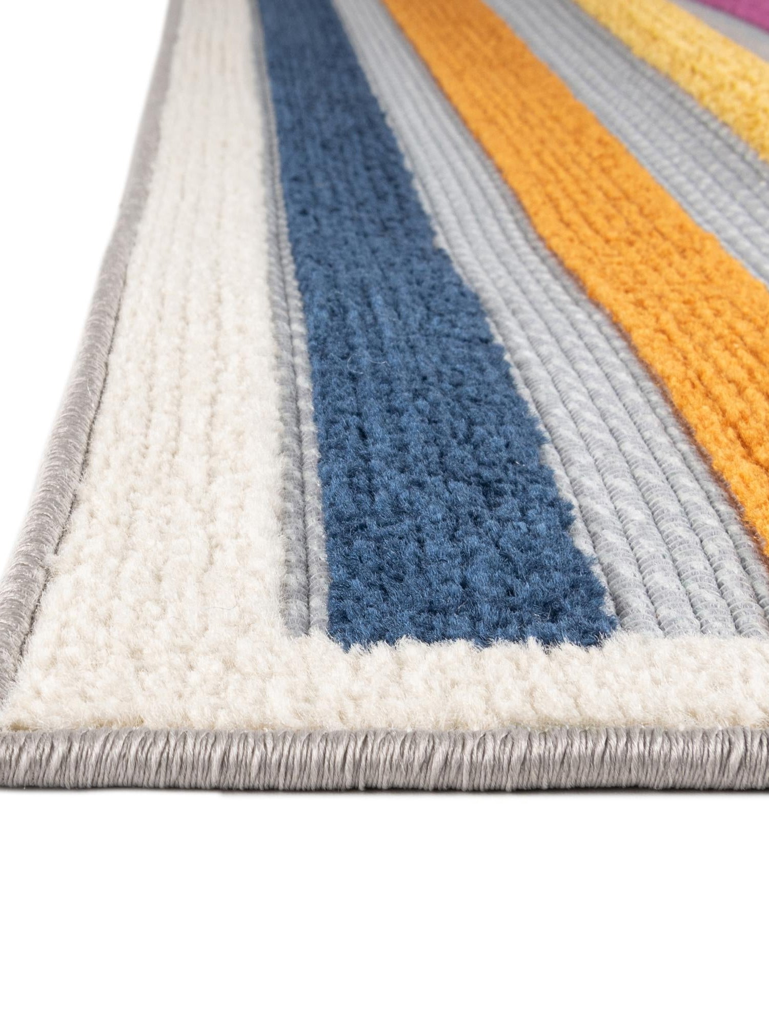Gray 2' x 10' Aruba Outdoor Runner Area Rug Weather Resistant for Patio, Deck, Terrace, Balcony, Porch for Sale at Rug Engine