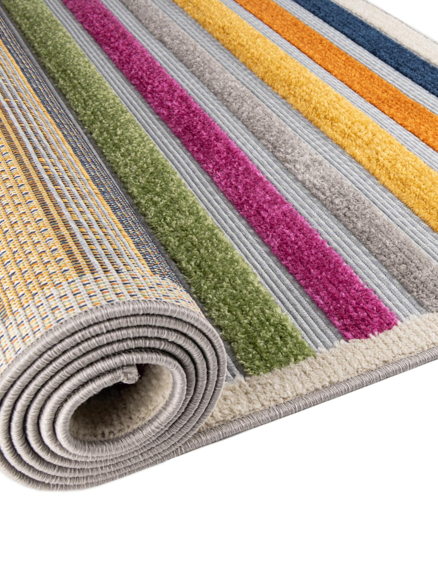Gray 2' x 6' Aruba Outdoor Runner Area Rug Weather Resistant for Patio, Deck, Terrace, Balcony, Porch for Sale at Rug Engine