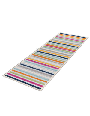 Gray 2' x 8' Aruba Outdoor Runner Area Rug Weather Resistant for Patio, Deck, Terrace, Balcony, Porch for Sale at Rug Engine