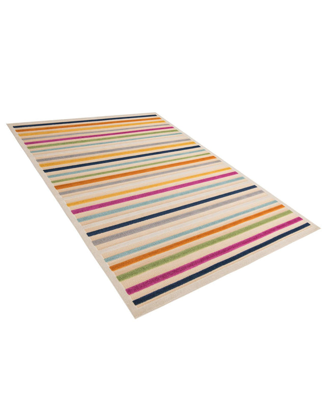 Beige 9' x 12' Aruba Outdoor Rectangle Area Rug Weather Resistant for Patio, Deck, Terrace, Balcony, Porch for Sale at Rug Engine