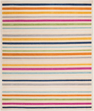 Beige 7' 10 x 10' Aruba Outdoor Rectangle Area Rug Weather Resistant for Patio, Deck, Terrace, Balcony, Porch for Sale at Rug Engine