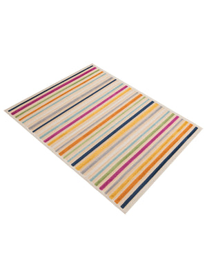 Beige 6' x 9' Aruba Outdoor Rectangle Area Rug Weather Resistant for Patio, Deck, Terrace, Balcony, Porch for Sale at Rug Engine