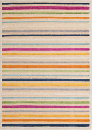 Beige 6' x 9' Aruba Outdoor Rectangle Area Rug Weather Resistant for Patio, Deck, Terrace, Balcony, Porch for Sale at Rug Engine