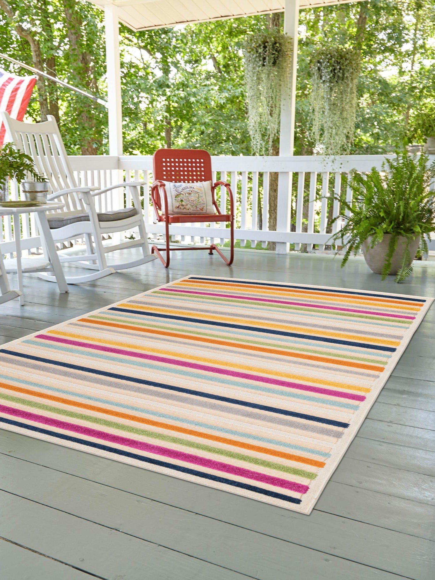 Beige 9' x 12' Aruba Outdoor Rectangle Area Rug Weather Resistant for Patio, Deck, Terrace, Balcony, Porch for Sale at Rug Engine