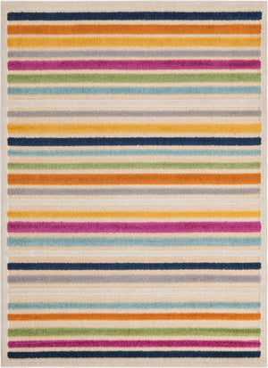 Beige 4' x 6' Aruba Outdoor Rectangle Area Rug Weather Resistant for Patio, Deck, Terrace, Balcony, Porch for Sale at Rug Engine