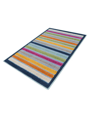 Blue 2' x 3' Aruba Outdoor Rectangle Area Rug Weather Resistant for Patio, Deck, Terrace, Balcony, Porch for Sale at Rug Engine