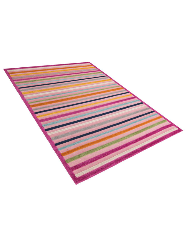 Pink 7' 10 x 10' Aruba Outdoor Rectangle Area Rug Weather Resistant for Patio, Deck, Terrace, Balcony, Porch for Sale at Rug Engine