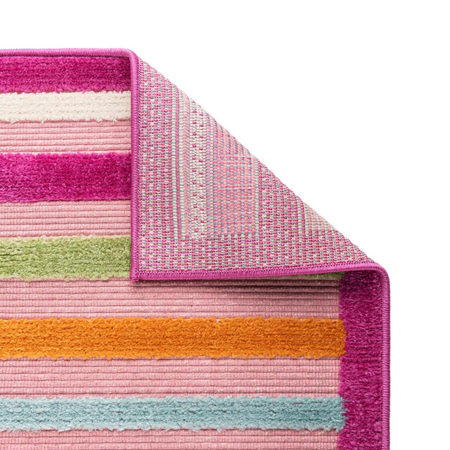 Pink 2' x 3' Aruba Outdoor Rectangle Area Rug Weather Resistant for Patio, Deck, Terrace, Balcony, Porch for Sale at Rug Engine