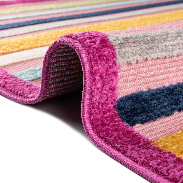 Pink 2' x 3' Aruba Outdoor Rectangle Area Rug Weather Resistant for Patio, Deck, Terrace, Balcony, Porch for Sale at Rug Engine