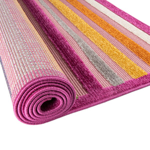 Pink 2' x 3' Aruba Outdoor Rectangle Area Rug Weather Resistant for Patio, Deck, Terrace, Balcony, Porch for Sale at Rug Engine