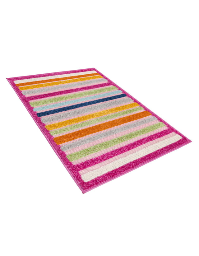 Pink 2' x 3' Aruba Outdoor Rectangle Area Rug Weather Resistant for Patio, Deck, Terrace, Balcony, Porch for Sale at Rug Engine