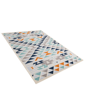 Gray 7' x 10' Aruba Outdoor Rectangle Area Rug Weather Resistant for Patio, Deck, Terrace, Balcony, Porch for Sale at Rug Engine