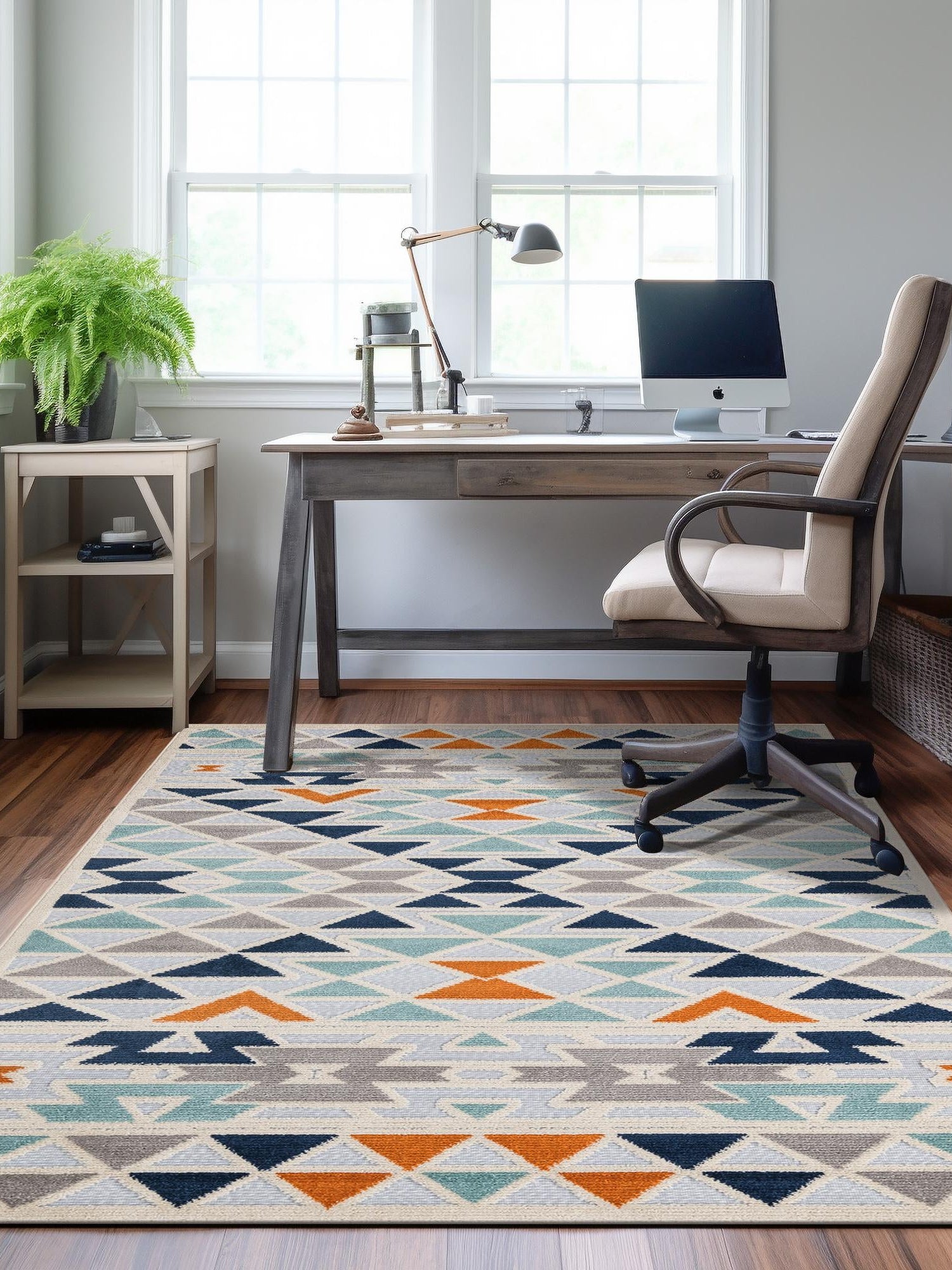 Gray 6' x 9' Aruba Outdoor Rectangle Area Rug Weather Resistant for Patio, Deck, Terrace, Balcony, Porch for Sale at Rug Engine