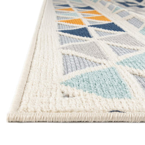 Gray 7' x 10' Aruba Outdoor Rectangle Area Rug Weather Resistant for Patio, Deck, Terrace, Balcony, Porch for Sale at Rug Engine