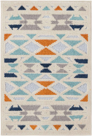 Gray 2' x 3' Aruba Outdoor Rectangle Area Rug Weather Resistant for Patio, Deck, Terrace, Balcony, Porch for Sale at Rug Engine