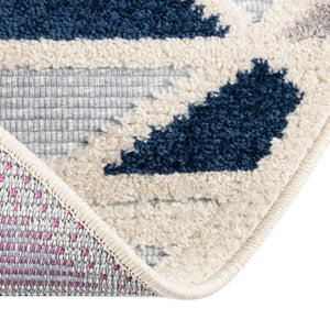Gray 5' 3 x 5' 3 Aruba Outdoor Round Area Rug Weather Resistant for Patio, Deck, Terrace, Balcony, Porch for Sale at Rug Engine