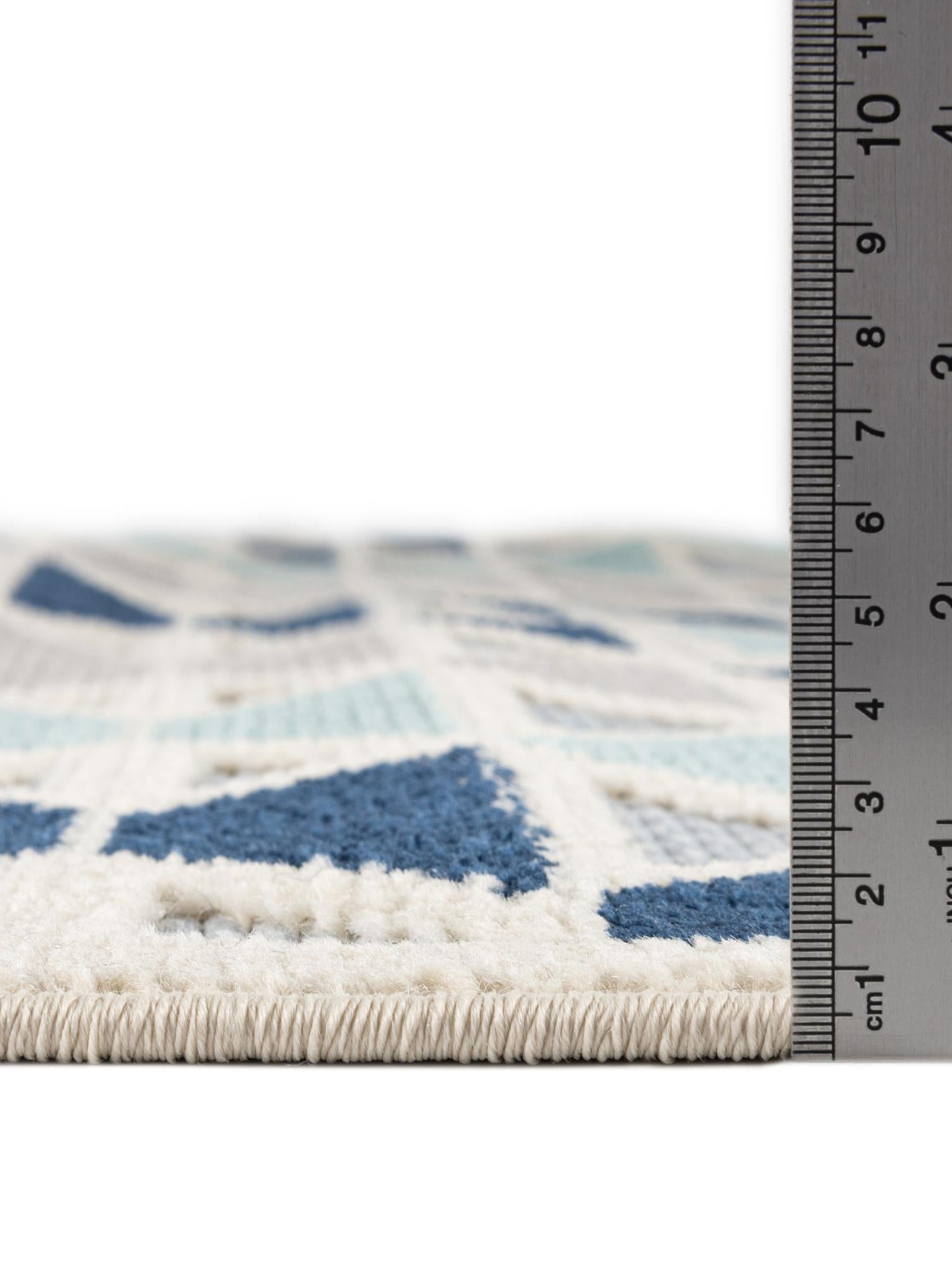 Gray 2' x 8' Aruba Outdoor Runner Area Rug Weather Resistant for Patio, Deck, Terrace, Balcony, Porch for Sale at Rug Engine