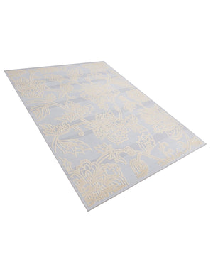 Gray 9' x 12' Aruba Outdoor Rectangle Area Rug Weather Resistant for Patio, Deck, Terrace, Balcony, Porch for Sale at Rug Engine