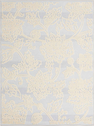 Gray 7' x 10' Aruba Outdoor Rectangle Area Rug Weather Resistant for Patio, Deck, Terrace, Balcony, Porch for Sale at Rug Engine