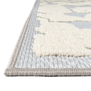 Gray 7' x 10' Aruba Outdoor Rectangle Area Rug Weather Resistant for Patio, Deck, Terrace, Balcony, Porch for Sale at Rug Engine