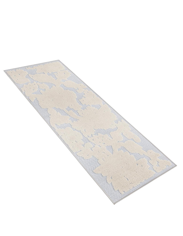 Gray 2' x 6' Aruba Outdoor Runner Area Rug Weather Resistant for Patio, Deck, Terrace, Balcony, Porch for Sale at Rug Engine